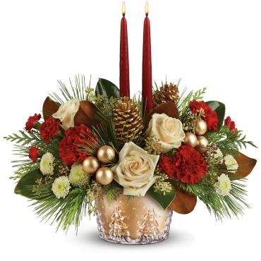 Winter Pines Centerpiece