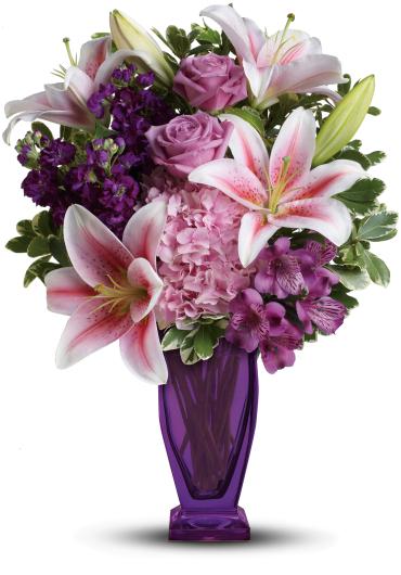 Blushing Violet Bouquet