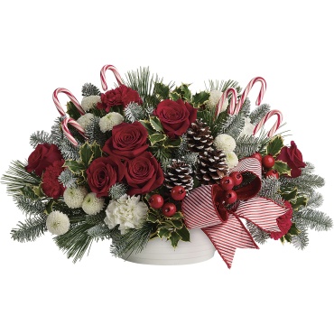 Jolly Candy Cane Bouquet