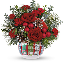  Snowy Village Bouquet