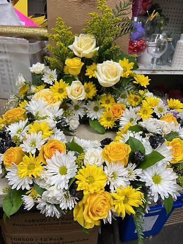 Sunshine Urn wreath