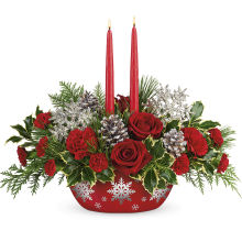 Winter&#039;s Eve Centerpiece
