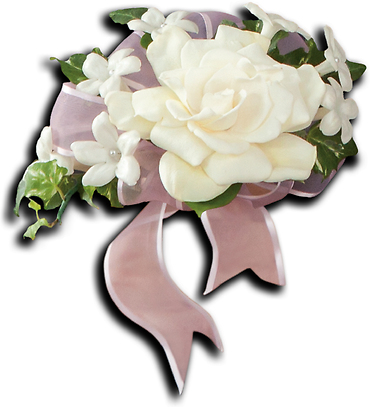 Fragrant Gardenia -stephanotis Nosegay