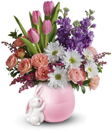 Send a Hug Bunny Love Bouquet