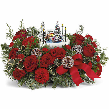 2024 Thomas Kinkade&#39;s Oh What Fun Bouquet